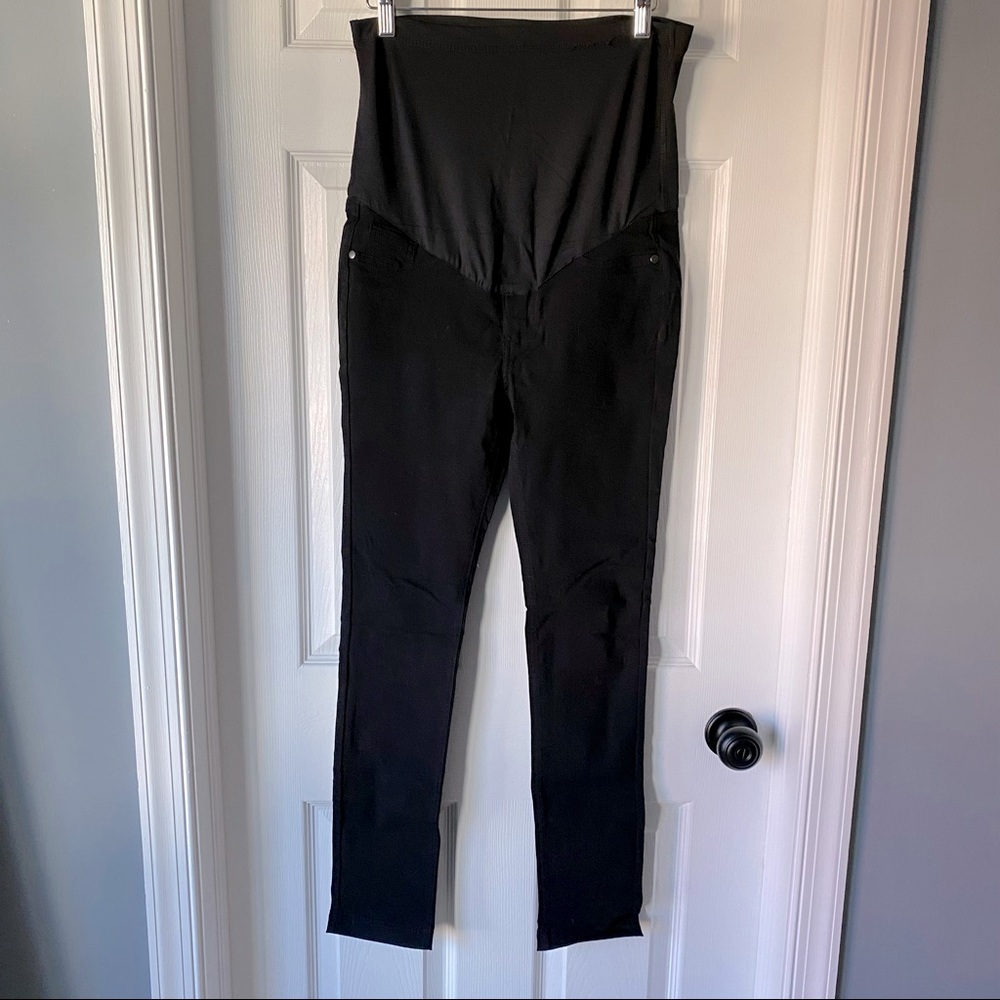 PINK BLUSH Black Maternity Skinny Pant - M